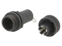 Sikringsholder - Ø5x20mm, til kabinet (maks. 10A)