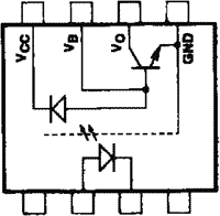 6N136 Optokobler - 1 kanal, 19V, Highspeed (DIP8)