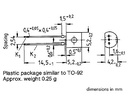 Temperatursensor - LM335Z -40 til 100°C (TO92)
