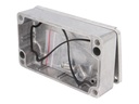 G106 aluminiumskabinet - IP65 (65x115x30mm)