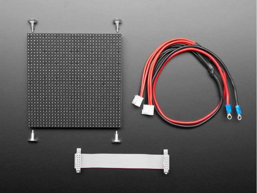 RGB Dot-matrix LED panel - 32x32 pixel (128x128mm)