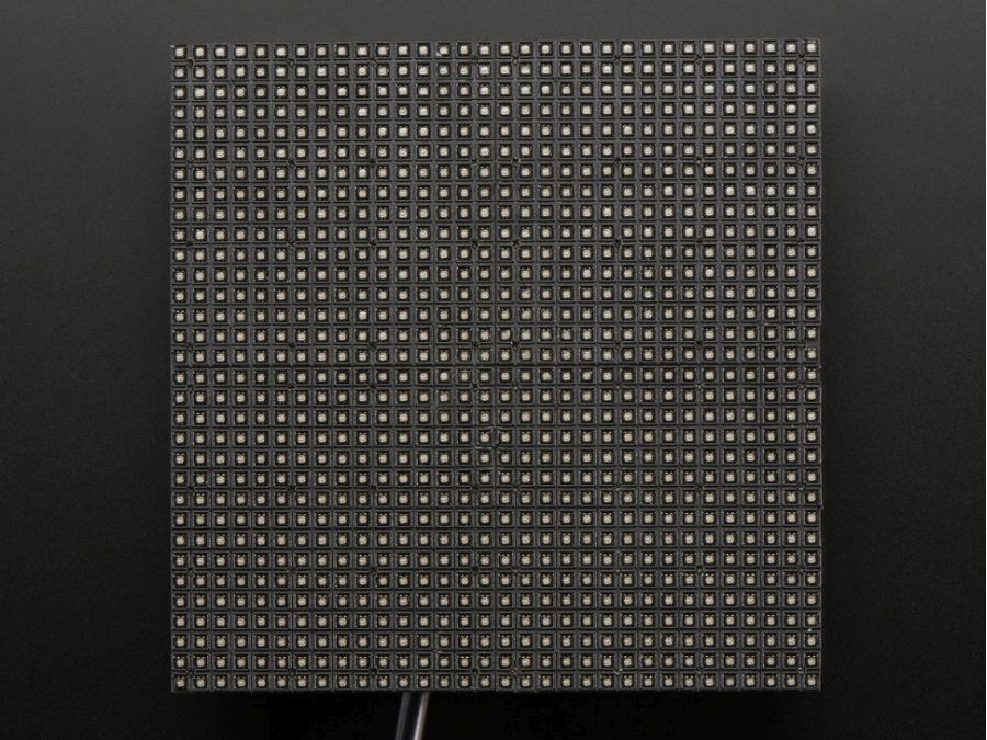 RGB Dot-matrix LED panel - 32x32 pixel (128x128mm)
