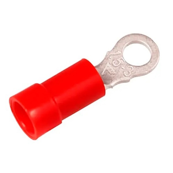 Isoleret ringkabelsko 0,5-1,5 mm² rød M5