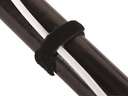 Velcro kabelstrips - 12,5x300mm, Sort (10 stk.)