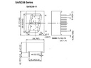 7-segment display - 20mm, Anode, Gul (2,2mcd)