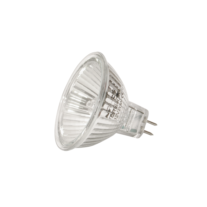 Halogenpære alu. 50mm 50W 12V GU5,3 (D)