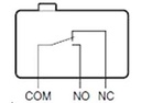 Mikroswitch m. lang arm - 3A/250V, ON-(ON) SPDT, loddeben