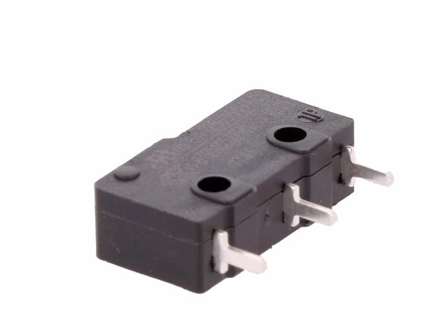 Mikroswitch u. arm - 6A 250VAC, ON-(ON) SPDT, printben