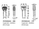 PTC genskabende sikring - 0,75-1,5A / 60VDC