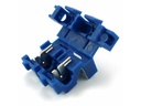 Inline autosikringsholder - Blå, 20A, Klemmemont. 0,8-2mm²