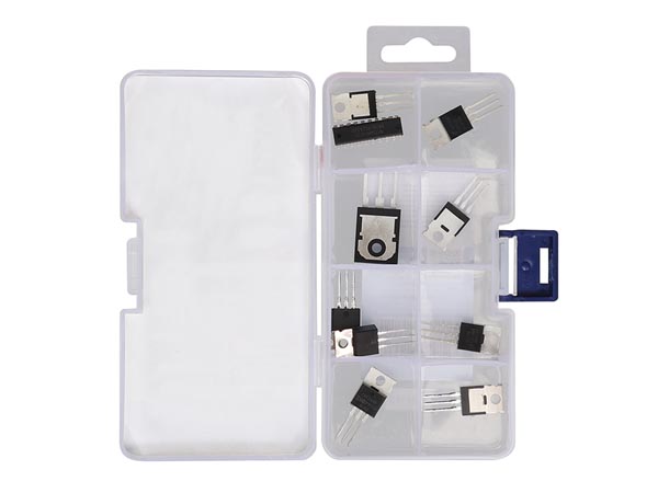 MOSFET transistor sortiment (11 transistorer)