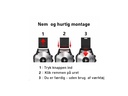 Urrem til Garmin Fenix 7X/6X/5X/3HR m.fl. - 26mm, Sort