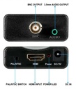HDMI konverter - HDMI til BNC (analog)