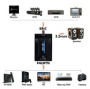 HDMI konverter - HDMI til BNC (analog)