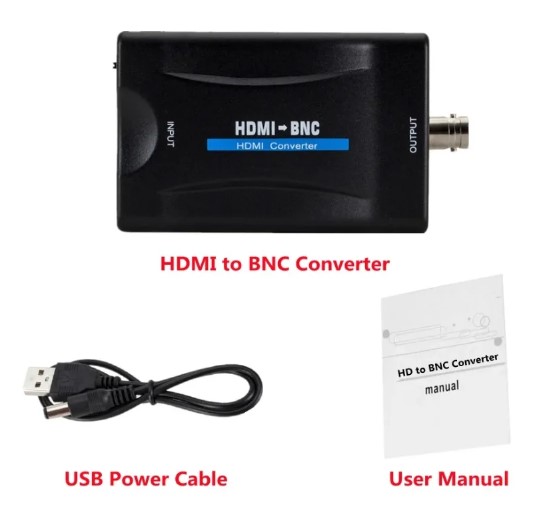 HDMI konverter - HDMI til BNC (analog)
