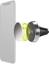 Magnetisk smartphone holder - Med Vent Clip (Ø45mm), Sort