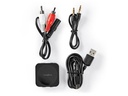 Bluetooth audiosender/modtager - 3,5mm JACK, Sort