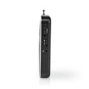 Bærbar FM-radio - AM/FM, Batteri, Analog, Sort