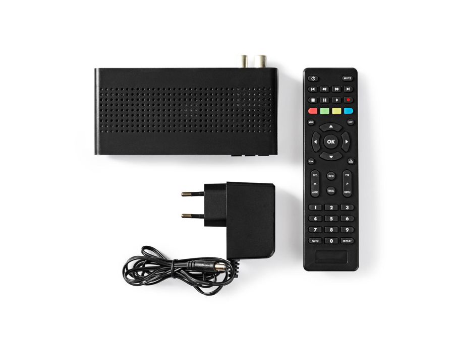 DVB-T2-modtager - OSD, 1080p, USB2.0