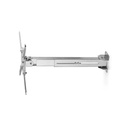 Projektor Beslag - Fuldt bevægeligt (væg/loft) 10 kg, Silver