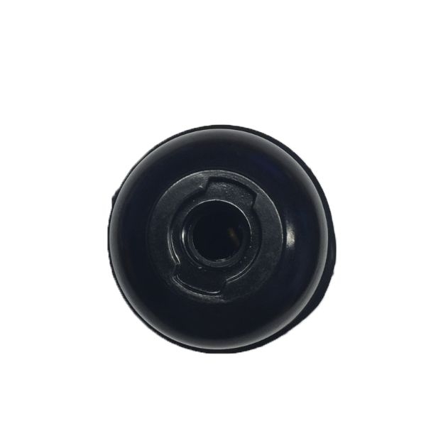 Normalfatning E27, 10 mm, sort