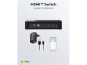 HDMI 2.0 switch - 4 ind til 1 ud, 4K/60Hz, HDCP