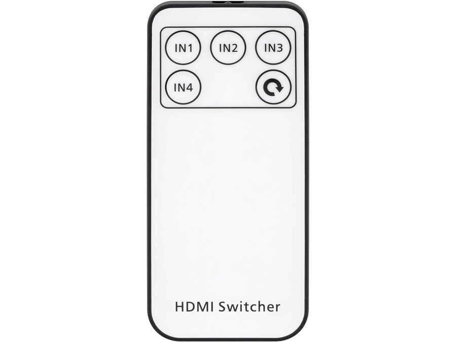 HDMI 2.0 switch - 4 ind til 1 ud, 4K/60Hz, HDCP