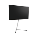 TV gulvstand - 49-70". V-fod, maks. 40kg, Krom