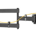 TV vægbeslag  43-90" 60kg, tiltbar og drejbar 77–428mm