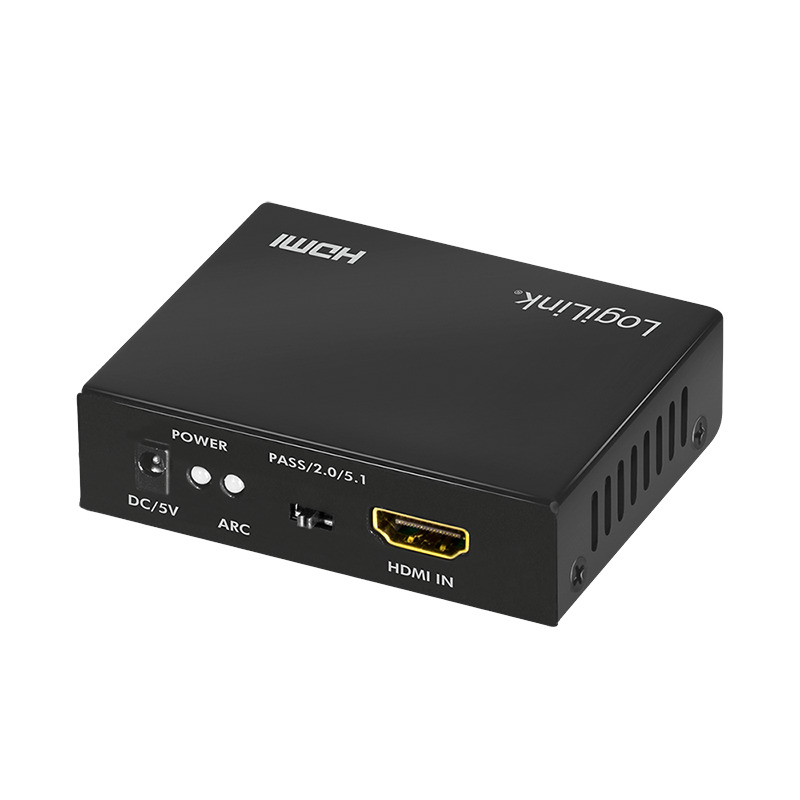 HDMI audio extractor - 2.0-/5.1-kan., SPDIF, 3.5mm