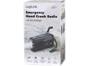 Dynamo FM radio m. solpanel, Sort