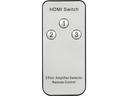 HDMI switch, 3x1-Port, 1080p/60 Hz, HDCP, CEC, RC