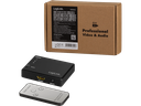 HDMI switch, 3x1-Port, 1080p/60 Hz, HDCP, CEC, RC