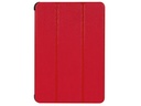 Læder look smart cover til iPAD Mini - Rød