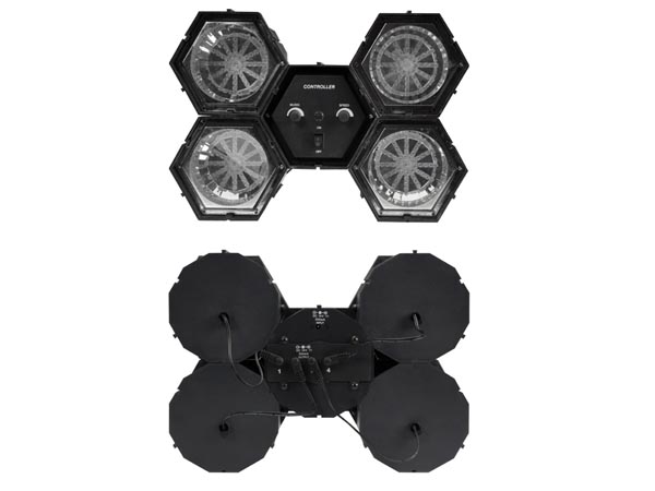 Modular LED lysshow - 4 x 47 LEDs