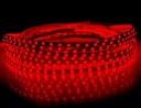 5mm LED strip - 12Vdc, 120 LED/m IP20, Rød (metervare)