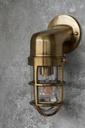 Lanterne væglampe, udendørs - AHOI E27 Bronze nikkel (IP44)