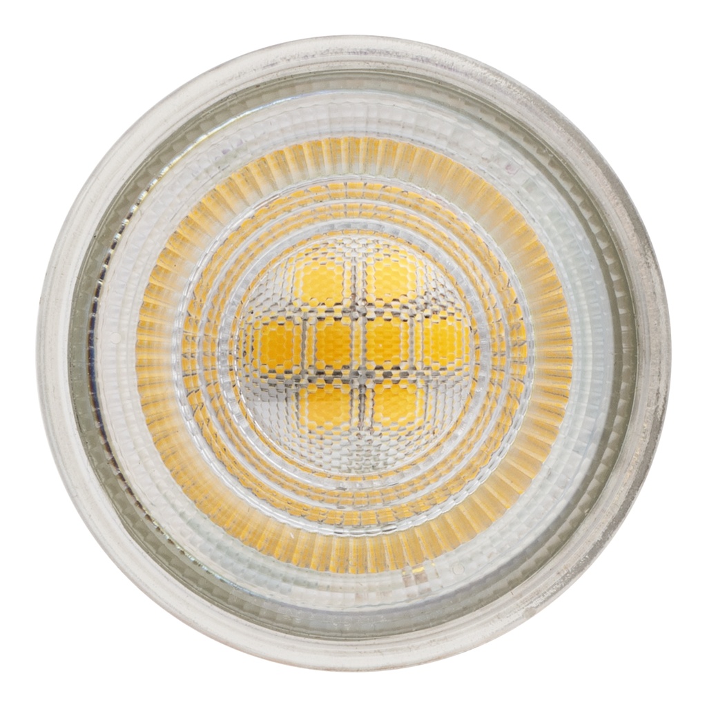 MR16 LED spotpære - 12V 5W 36° GU5.3 dæmpbar, Varm hvid