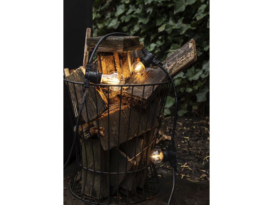 A60 LED Filament Safe - 4W 2700K Klar slagfast plast