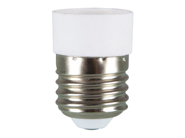 Pæresokkel adapter - E27 til E14