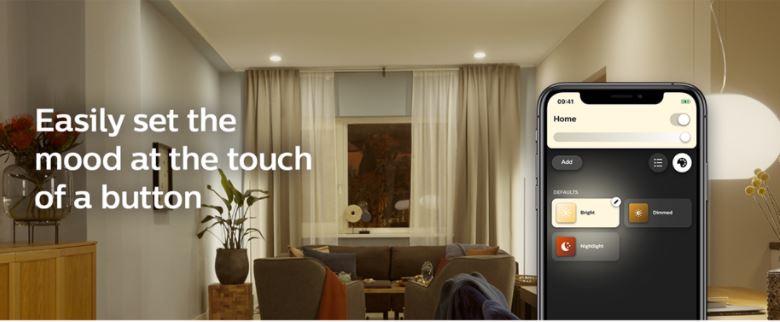 HUE White Luster - 5,7W E14 kronepære, BT