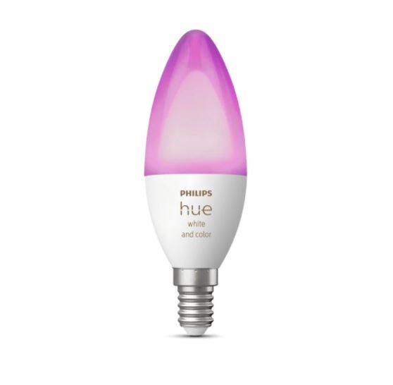 HUE White and Color ambiance E14 kertepære - 4W, BT (1-pak)