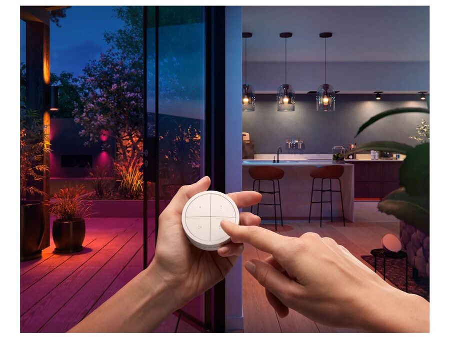 Philips Hue Tap Dial Lyskontakt, Hvid