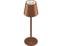 Trådløs LED-bordlampe RGB, bronze (IP44)
