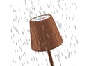 Trådløs LED-bordlampe RGB, bronze (IP44)