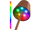 Trådløs LED-bordlampe RGB, bronze (IP44)