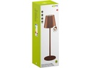 Trådløs LED-bordlampe RGB, bronze (IP44)