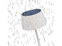 Trådløs LED solar bordlampe, hvid (IP44)