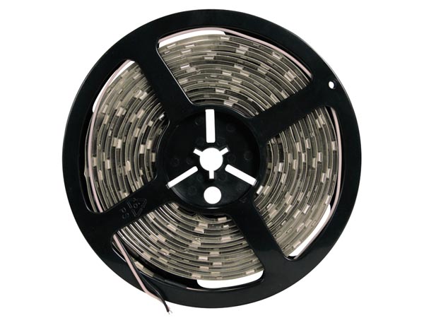 Stænktæt LED strip (IP61) - 12V, 30 RGB LED/m (metervare)
