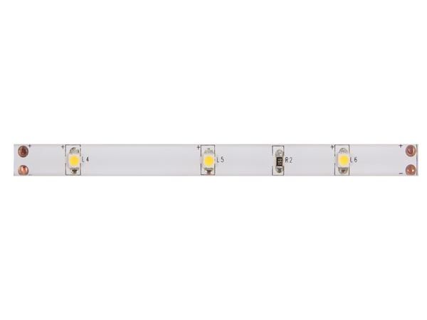 Stænktæt LED strip (IP61) 12V 25 LED/m Varm hvid (metervare)